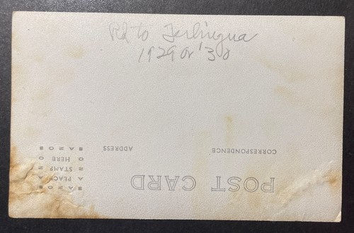 Ranch Home in the Mountains Texas RPPC AZO Road to Terlingua 1929 or ’30 Walker - Picture 2 of 2