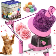 CozyBomB™ Yarn Winder | Electric Yarn Ball Winder, 13 oz Dual Strong Tension Kni