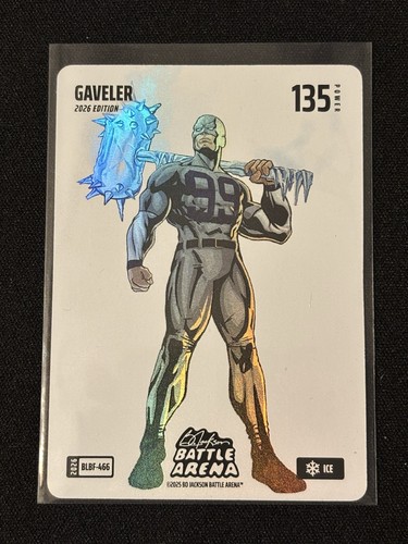 2026 Bo Jackson Battle Arena Gaveler Aaron Judge BLBF-466 Blizzard Ice Foil