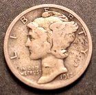 1917 S Mercury Dime 90% Silver