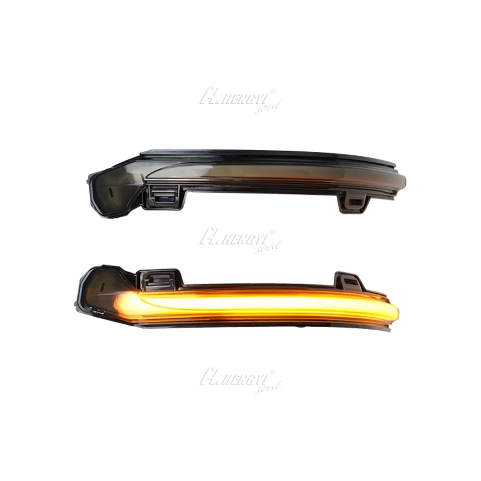 LED Side Mirror Turn Signal Light Sequential Amber For Mercedes W206 W214 W223 - Image 3 of 4