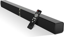 Bluetooth Soundbar per TV, 32 Inch Staccabile 2 in 1 Sound Bar per Televisore Co