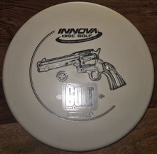 Innova Colt Prototype White Silver Foil First Run Proto Disc 175g Grippy Gummy