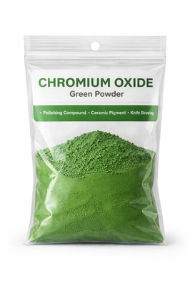 Chromium Oxide Green Powder 8 oz   Polishing Compound & Ceramic Pigment
