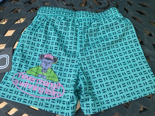 Overtime Mesh Shorts Kids Youth Rat Never Change A Winning Team Sz Large New - Picture 2 of 4