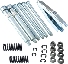 Door Hinge Pin Bushing Repair Kit with Spring + Door Spring Tool Compatible with