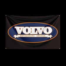 VOLVO Workshop/Mancave Advertising Fan Flag/Banner