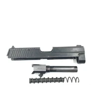 Sig Sauer P228 9mm, pistol parts, slide, barrel, and recoil spring