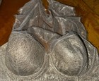 Victoria’s Secret Champagne Dream Angels Lace Mesh High Neck Lined Demi Size 36D — photo 3