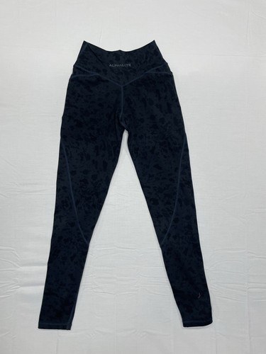 Alphalete Women’s Legging Small Navy Blue / Black - Picture 6 of 13