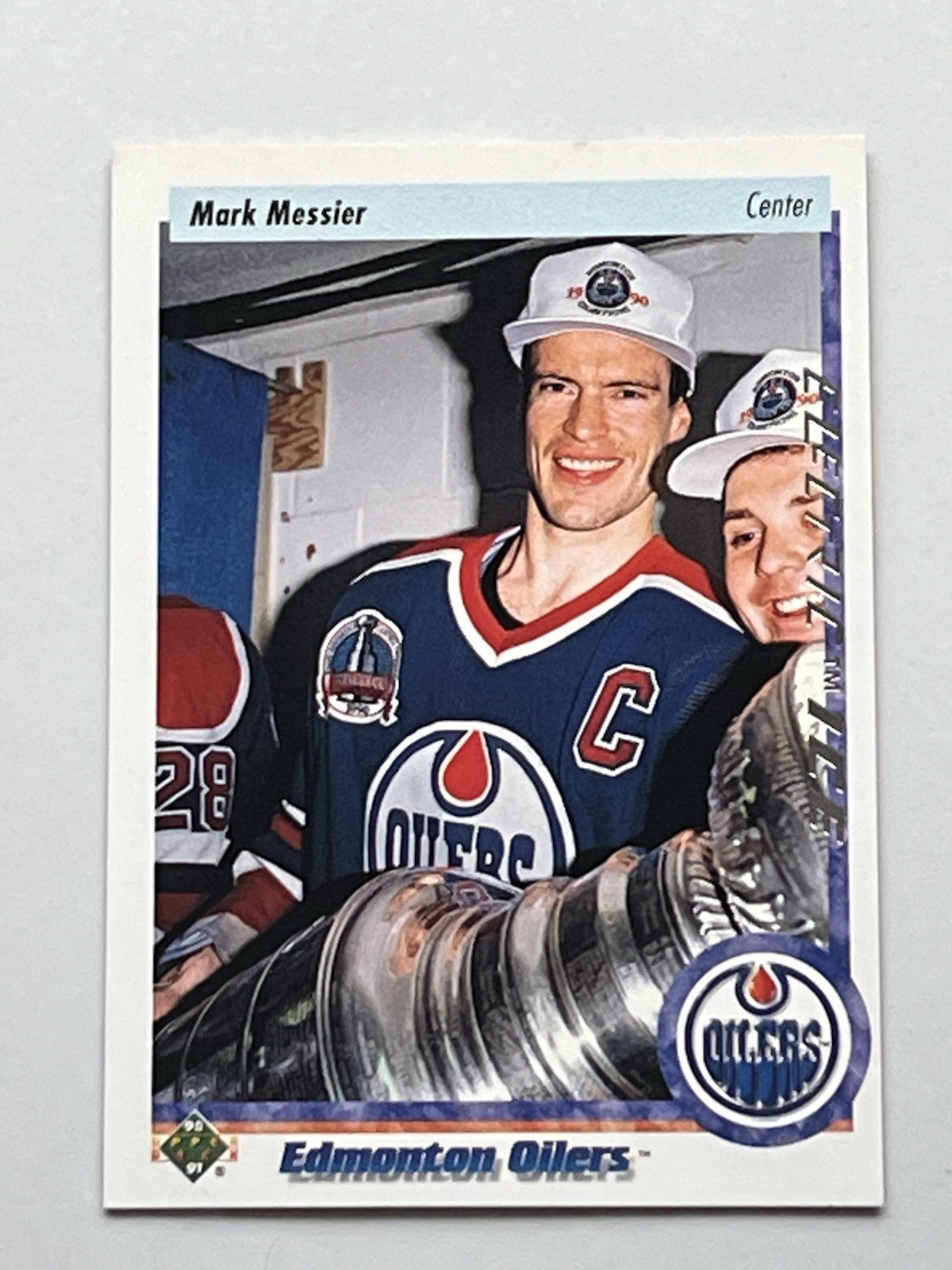 1995-96 Upper Deck 5th Anniversary Electric Ice #217 Mark Messier NHL Edmonton