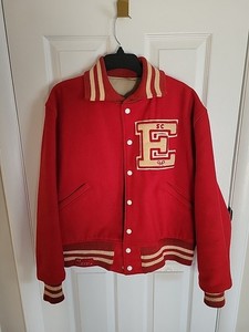 Vintage Huskies Letterman Varsity Jacket