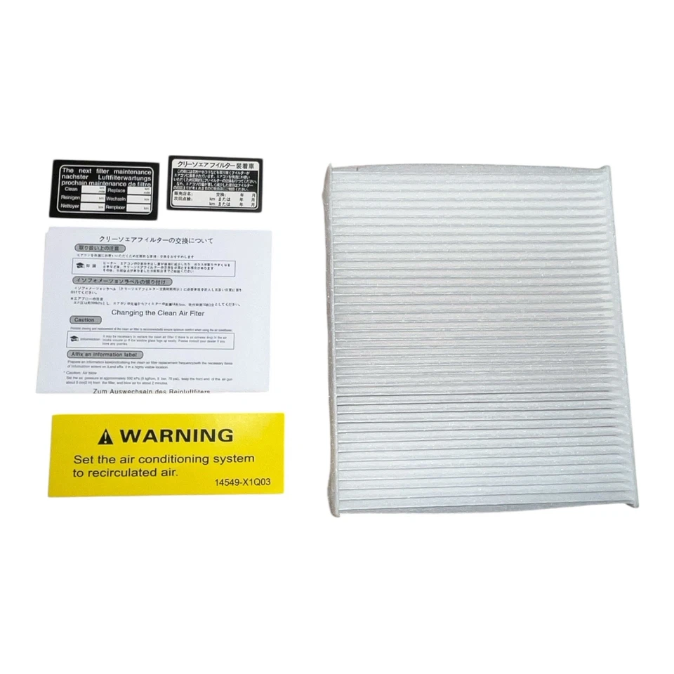 Pollen Cabin Filter For Toyota Prius Camry 2016-2020 87139-YZZ33 Carbonized - Image 2 of 3