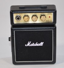 Marshall MS-2 Micro Amp Mini Amplificatore Miniatura Chitarra Portatile Viaggio