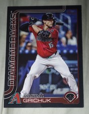 2025 Topps #475 Randal Grichuk black border SP #03/74 !