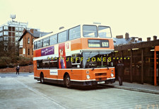 ORIGINAL BUS SLIDE 16056-First Manchester OLYMPIAN/NC. 3071 B71PJA Wigan 20.2.97