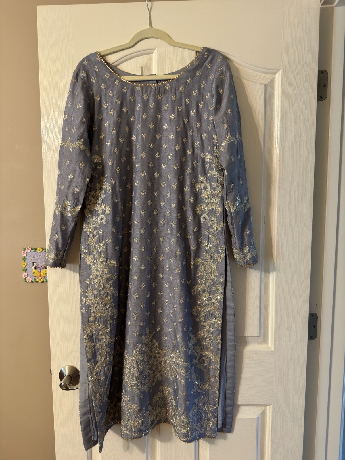 Pakistani Indian Shalwar Kameez 3 Piece Set Desig… - image 4