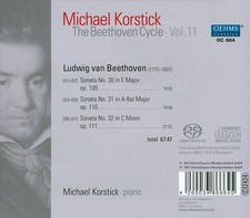 BEETHOVEN: PIANO SONATAS, VOL. 11 NEW CD