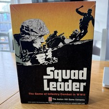 Squad Leader: WWII Infantry Combat Board Game Avalon Hill 4th Edition