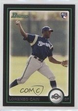 2010 Bowman Draft Lorenzo Cain #BDP56 Rookie RC 8sr