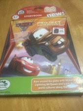 Leapfrog Disney's Cars Project Undercover --Works on Tag and LeapReader