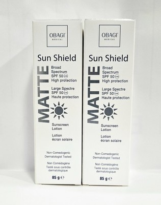 OBAGI SUNSHIELD MATTE SPF50 3 oz EU VERSION - 2 Bottles 