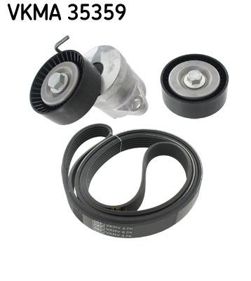 SKF Keilrippenriemensatz Vkma 35359 FüR Chevrolet Opel-image
