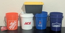4 Viral Mini Buckets & Lowes Teeny Tote-Sherwin Williams, Lowes, Home Depot, Ace