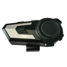 Motorcycle Headset Bluetooth Intercom soft Microphone X7 Silver