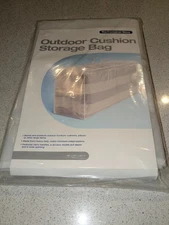 NEW Sealed-Up to 5 The Container Store Outdoor Cushion 48"x16"x 22" Storage Bags