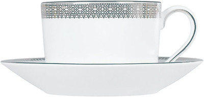  VERA WANG お皿セット　ティーカップ＆ソーサー Vera Wang Vera Lace Platinum Tea Cup & Saucer - Perfect Wedding