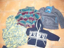 Bundle of girl boy knitted fleeces and hooded jumpers jackets Boden