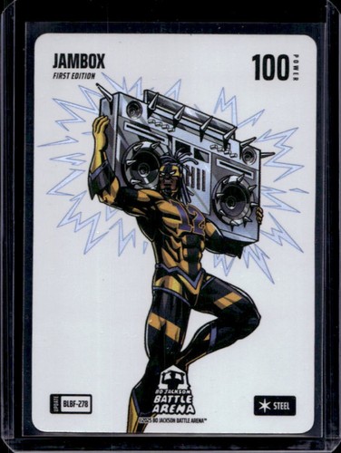 2025 Bo Jackson Battle Arena Update 1st Edition Jambox Steel #BLBF-278