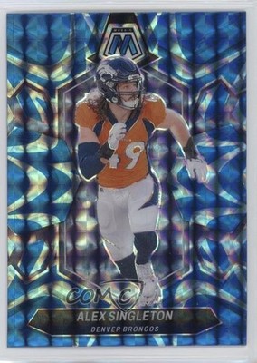 2024 Panini Mosaic Reactive Blue Mosaic Prizm Alex Singleton #69 1a7j