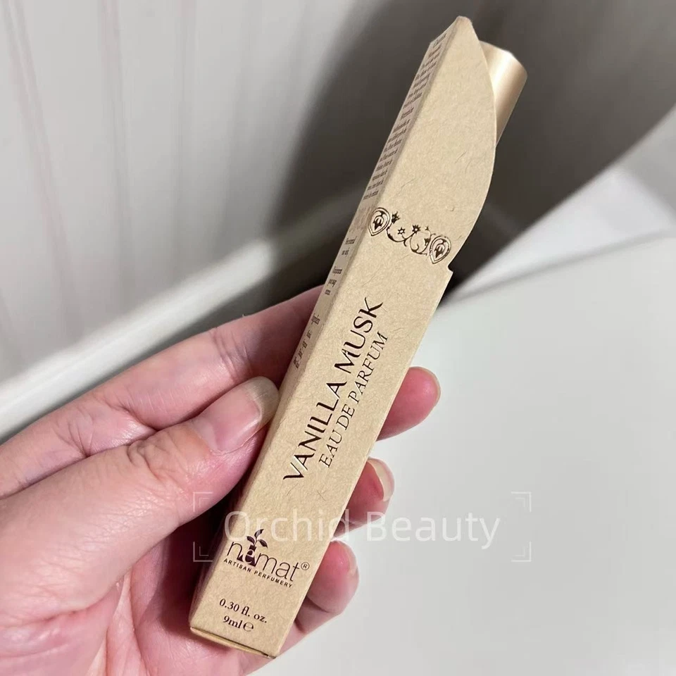 Nuevo spray perfume Nemat Vanilla Musk EDP en caja tamaño de viaje 9 ml/0,3 oz ~ auténtico Foto 4 de 4