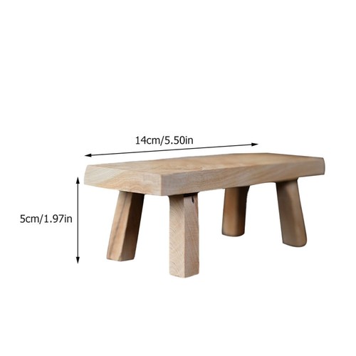 Bank Aus Holz Kleinkind Hocker Für Den Haushalt Kleiner Tritthocker- - Bild 8 von 8