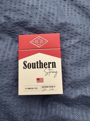 Southern String Hat Co Bamboo Golf Tees 10 Count 70mm New