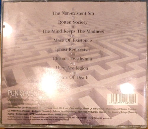 Unorthodox - Maze of Existence death Thrash Metal Musik CD Megadeth Exodus Sadus - Bild 4 von 5
