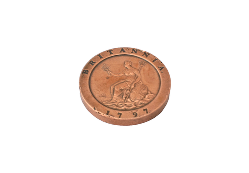 1797 GEORGE III Copper Cartwheel Two Penny - 55g - Picture 2 of 10