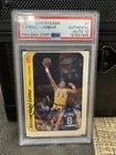 PSA 10 Auto 1986-87 Fleer Kareem Abdul-Jabbar #1 Auto Signed