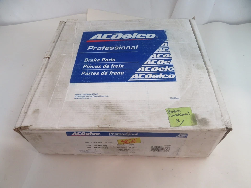 AC Delco 18B555 Brake Drum Rear for Chevy Chevrolet Silverado 1500 Truck Sierra - Image 3 of 4