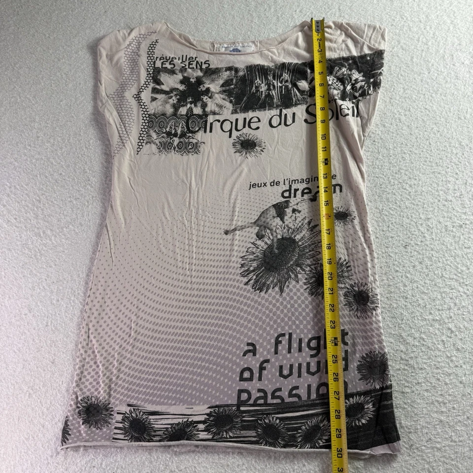 Camiseta grande de manga larga Cirque Du Soleil para mujer de colección LEER Foto 3 de 4