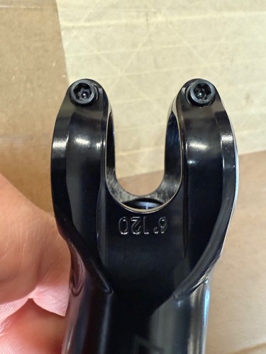Extralite Stem 120mm x 6-deg with carbon out-front mount - weight-weenie, 31.8mm - Picture 4 of 4