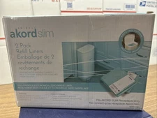 Janibell Brand Akord Diaper Disposal Liners for 280 Slim Model Scented 2-Pack...