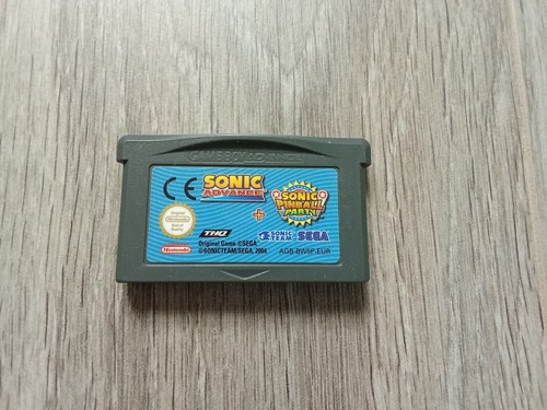 Sonic Advance + Sonic Pinball Party GameBoy Advance Pal Euro - Picture 2 of 3