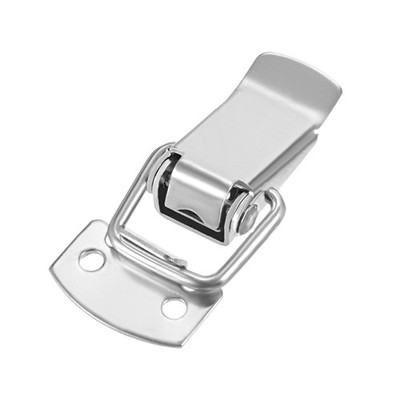 2pcs Stainless Steel Spring Loaded Toggle Latch Catch Clamp, 49mm Overall Length