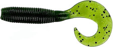 5 Single Tail Grub Soft Plastic Fishing Angling Swimbait Lures with Tail-Curling