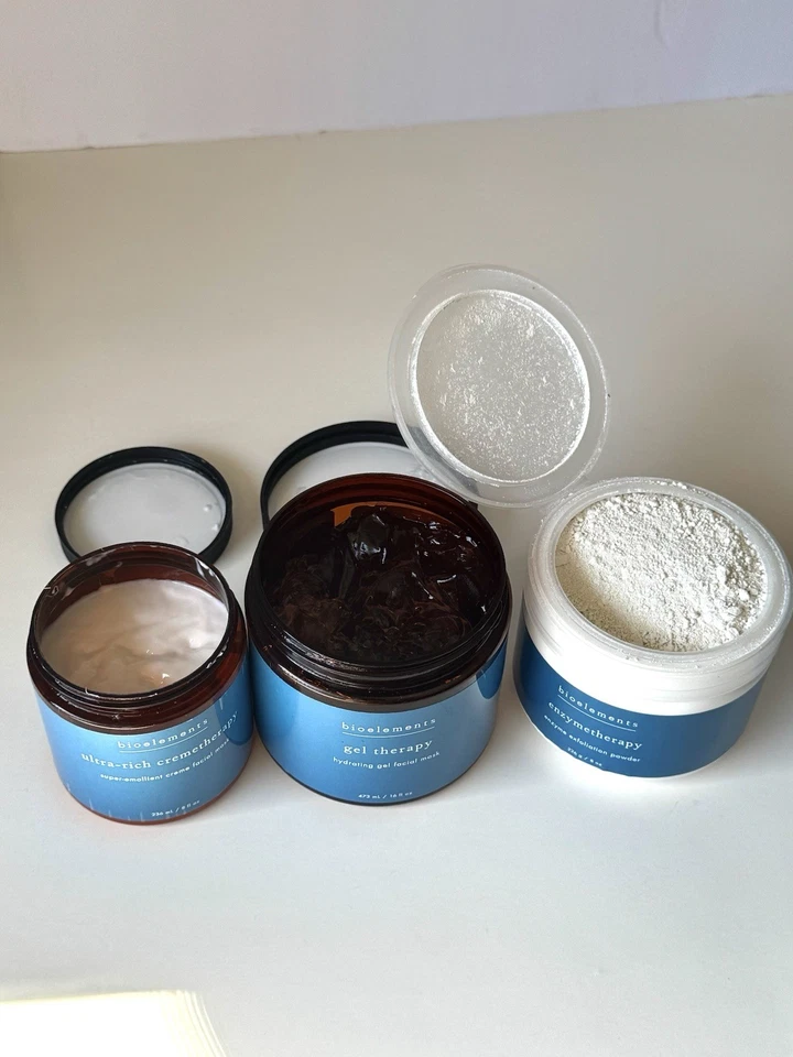 Bioelements PROFESSIONAL Productos Abiertos Set De 7 Gel, Kerafole, Crema, Desintoxicación Foto 2 de 4