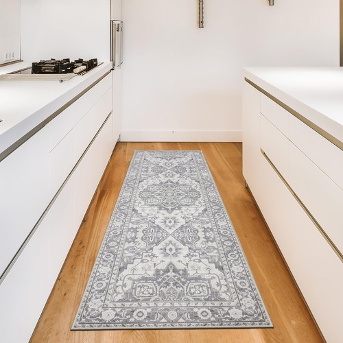 Washable Runner Rug 2x6 Stain Resistant Kitchen Rug Runners for Hallways Non ... - Bild 9 von 9