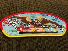 MINT 2005 JSP Twin Rivers Council Red And Gold  Border